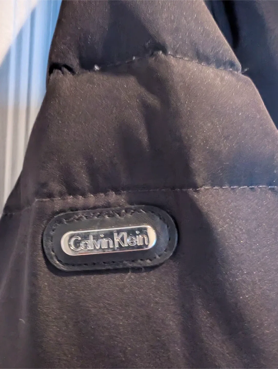 Calvin Klein Black Down Puffer Coat - Size M/M image indicator(4)