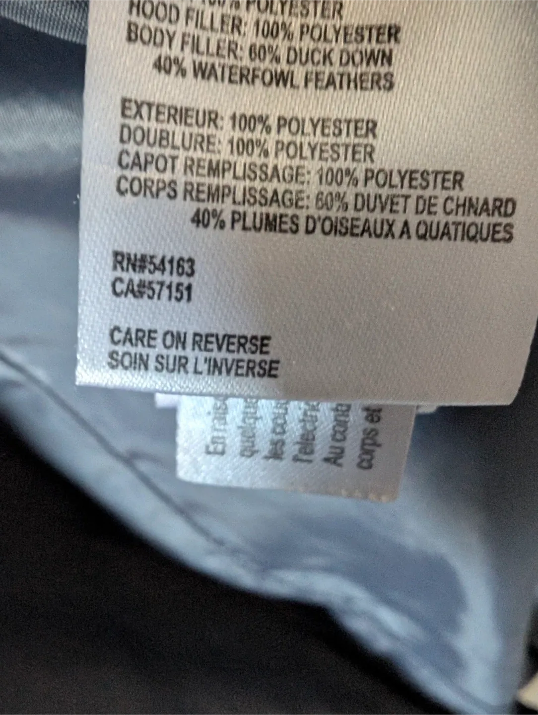 Calvin Klein Black Down Puffer Coat - Size M/M image indicator(6)
