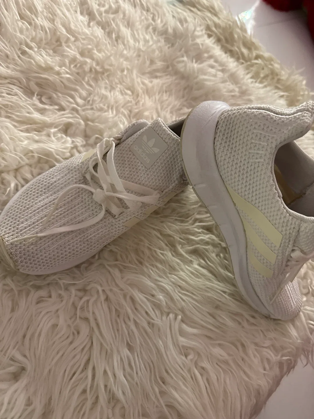 Adidas Swift Run X White Sneakers US 3 image indicator(2)