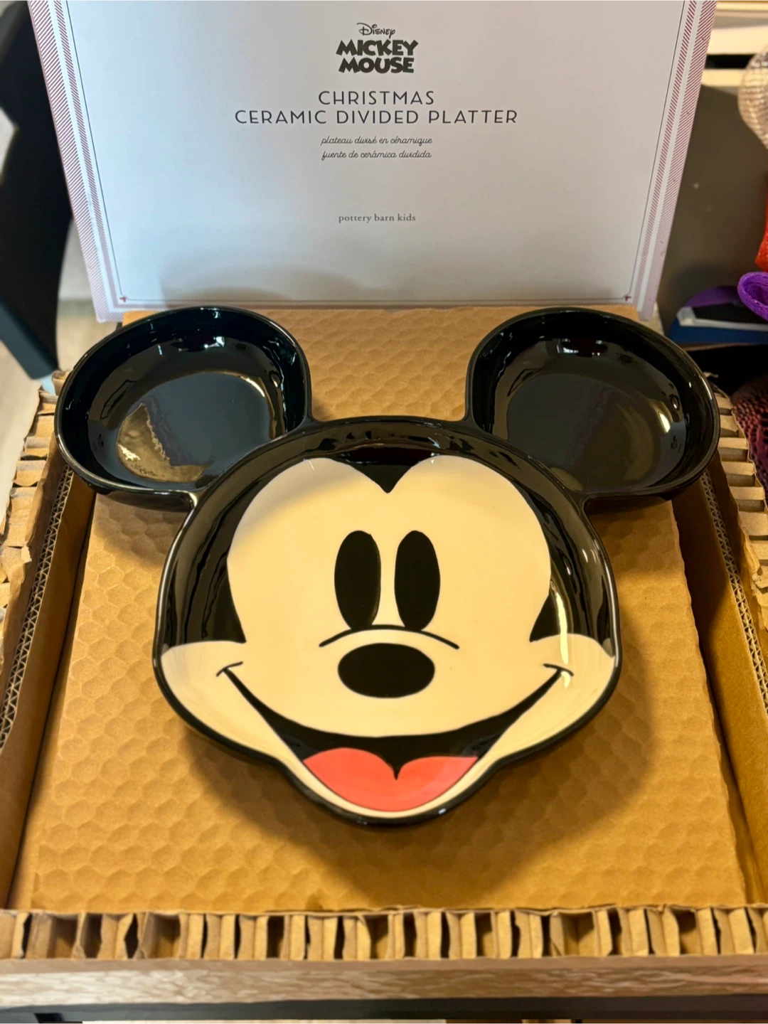 Disney Mickey Mouse Divided Platter - photo 2