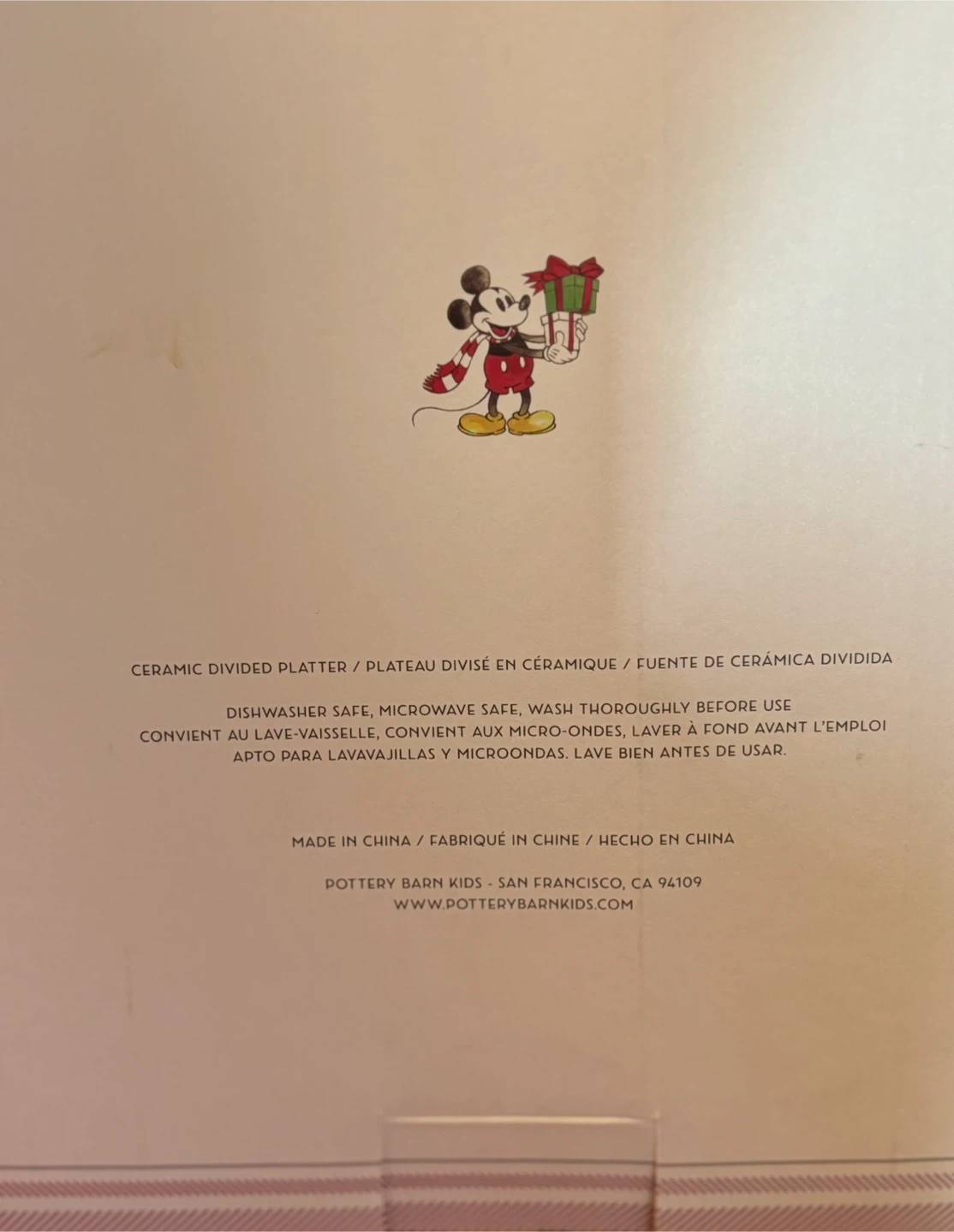 Disney Mickey Mouse Divided Platter - photo 4