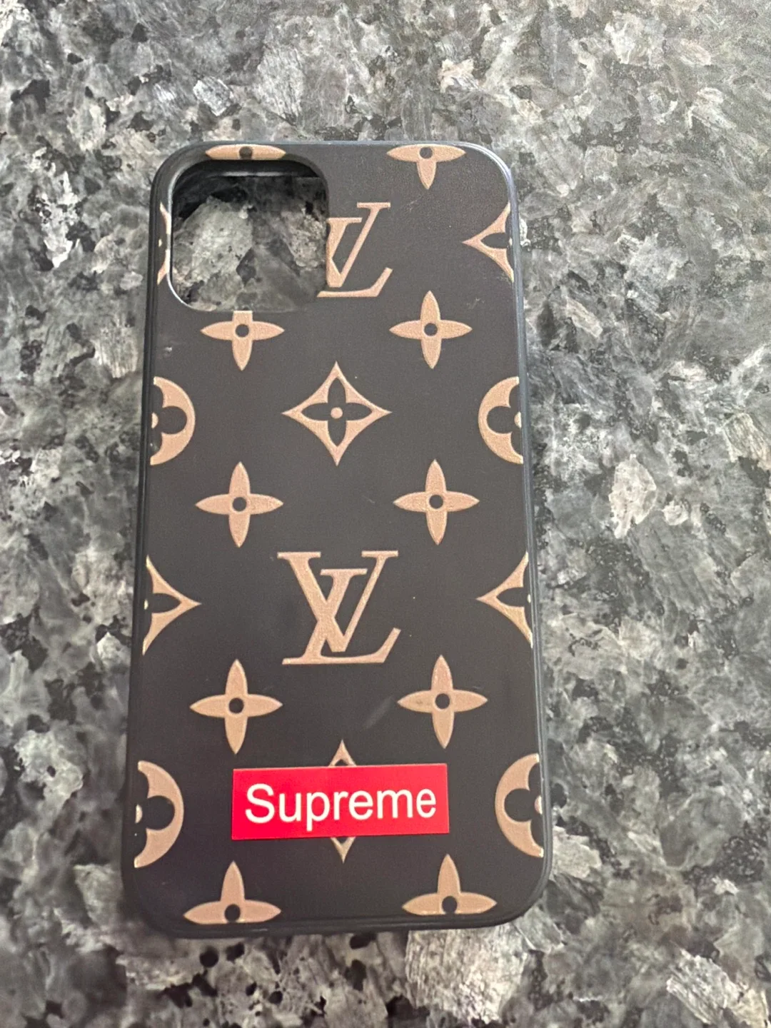 Louis Vuitton Supreme iPhone Case