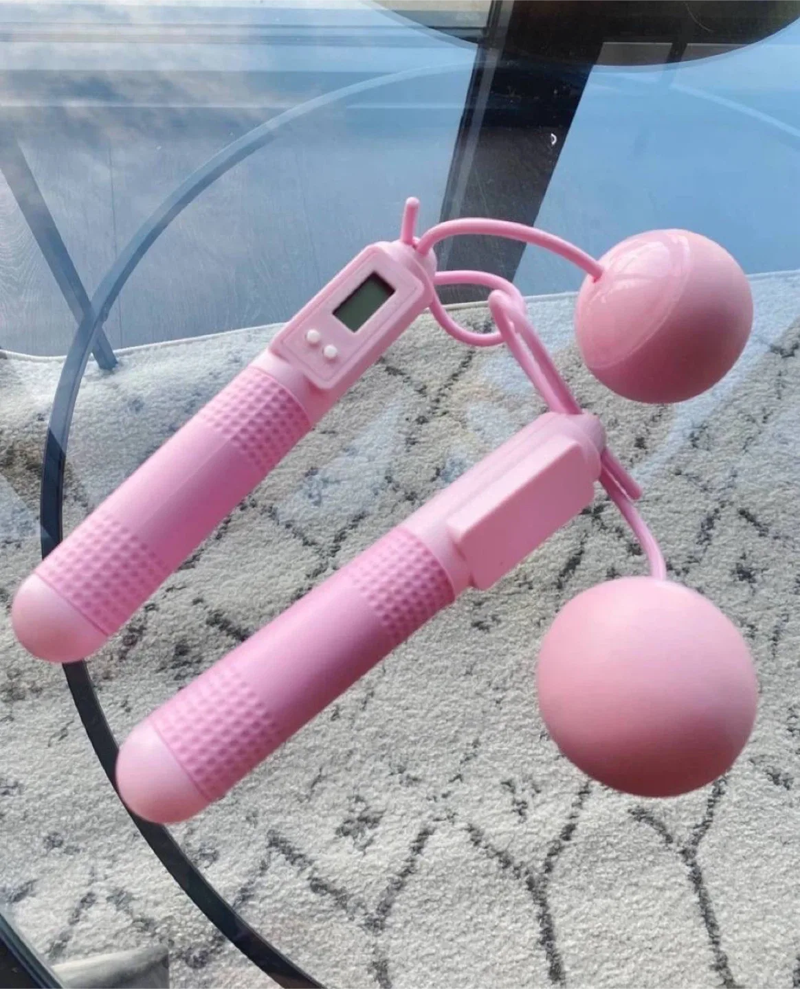 Pink Digital Jump Rope Counter image indicator(2)