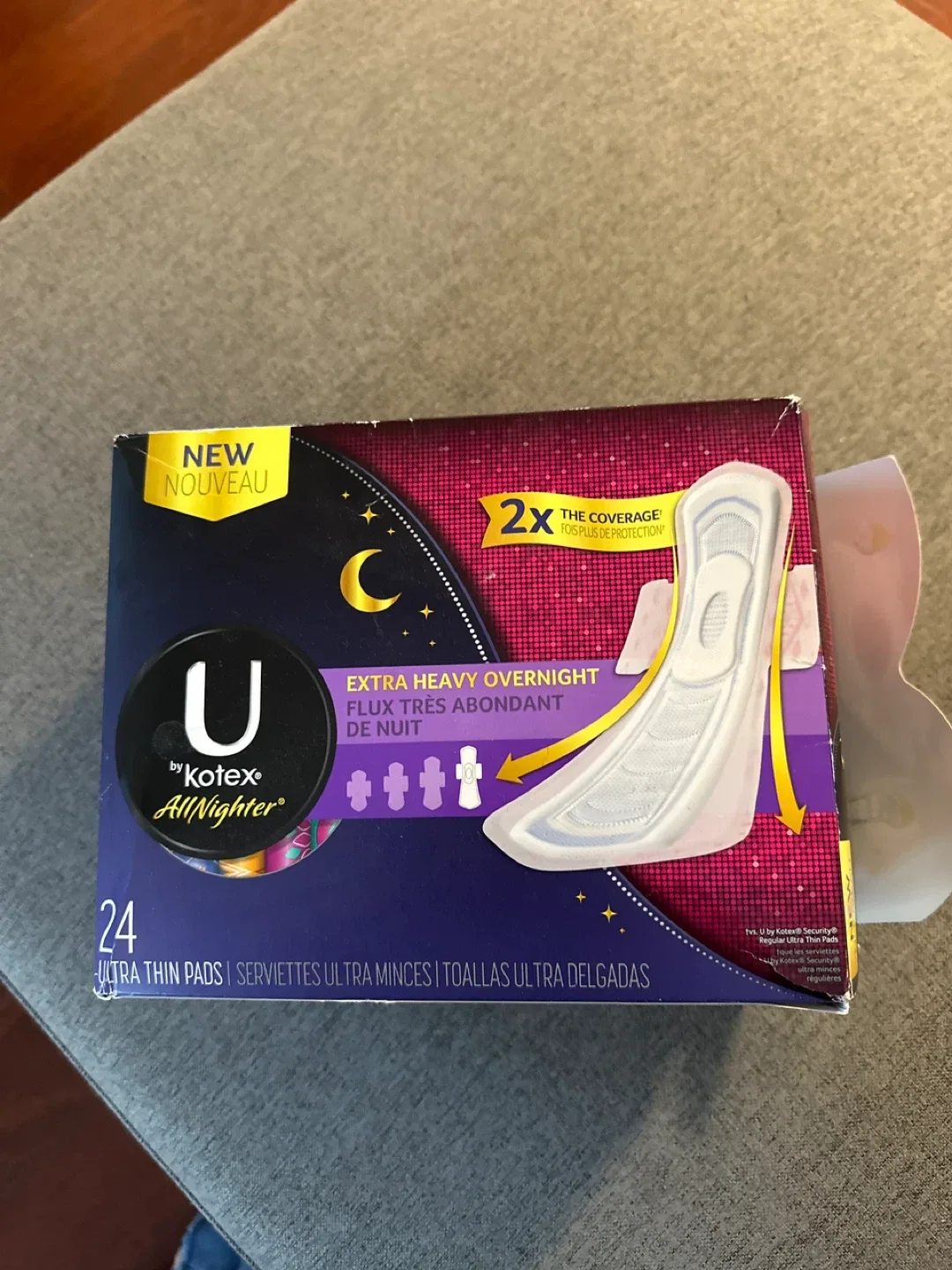 Kotex Extra fluid overnight