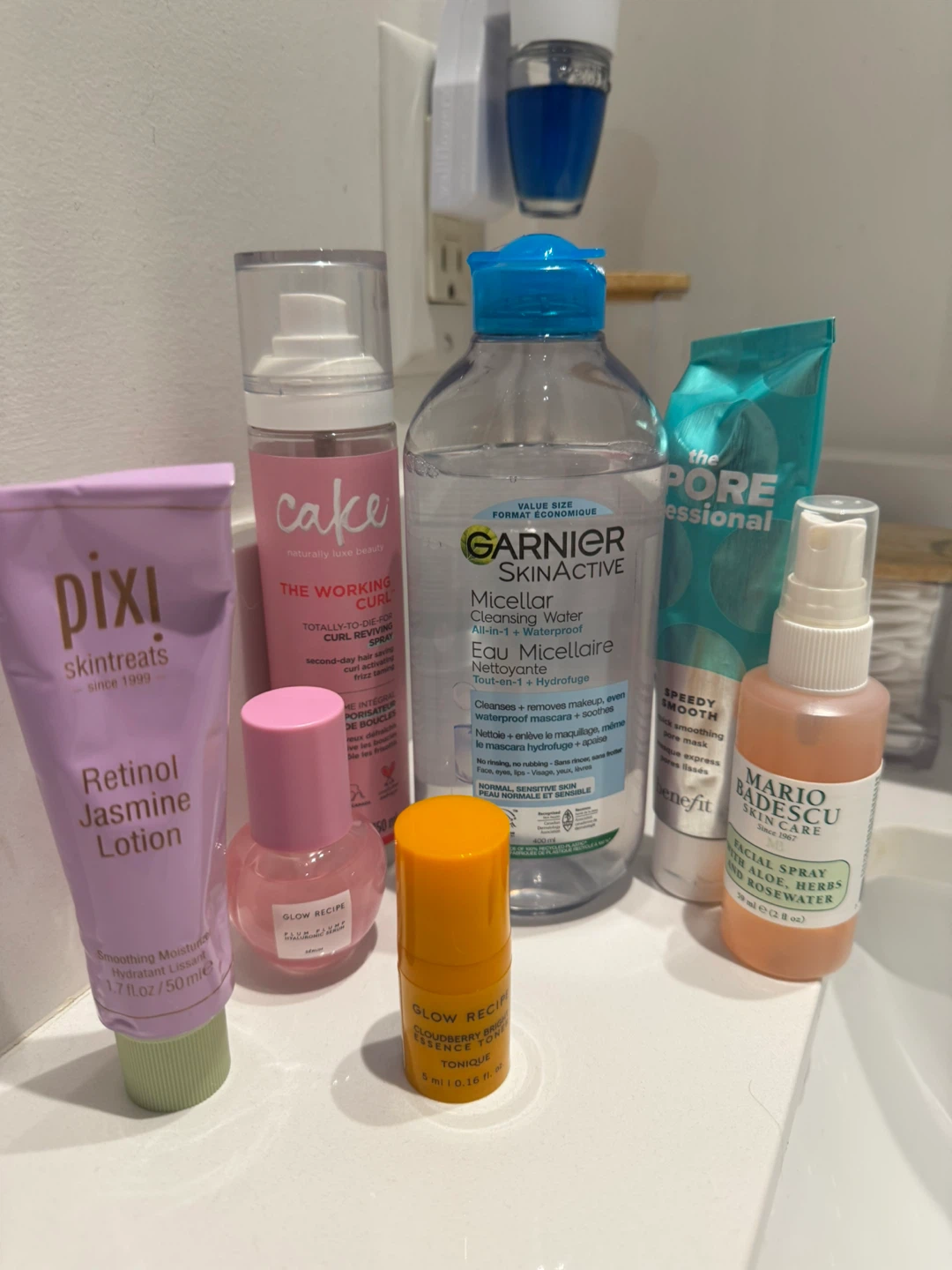 Mixed Skincare Lot: Pixi, Cake, Garnier, Glow Recipe & More