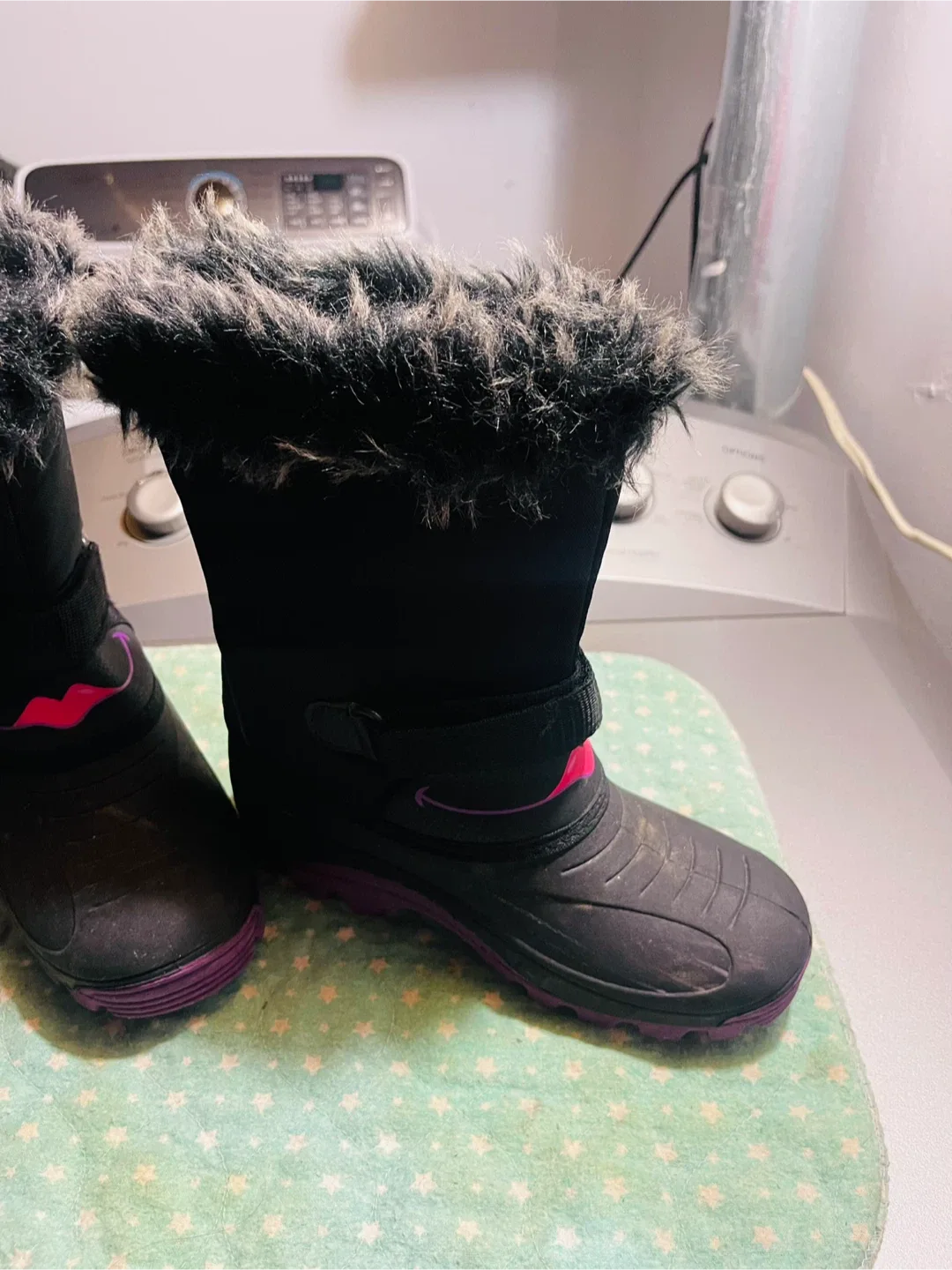 Black Winter Boots - Size 3 image indicator(2)