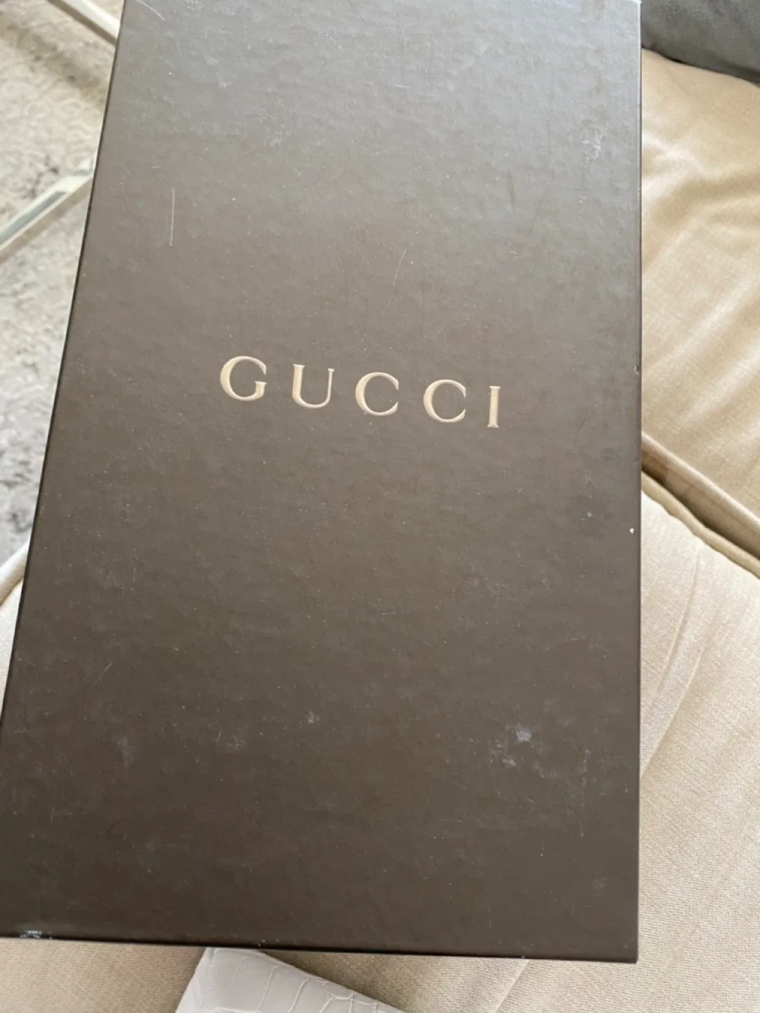 Gucci Black Heels Size 36.5C with Box image indicator(5)