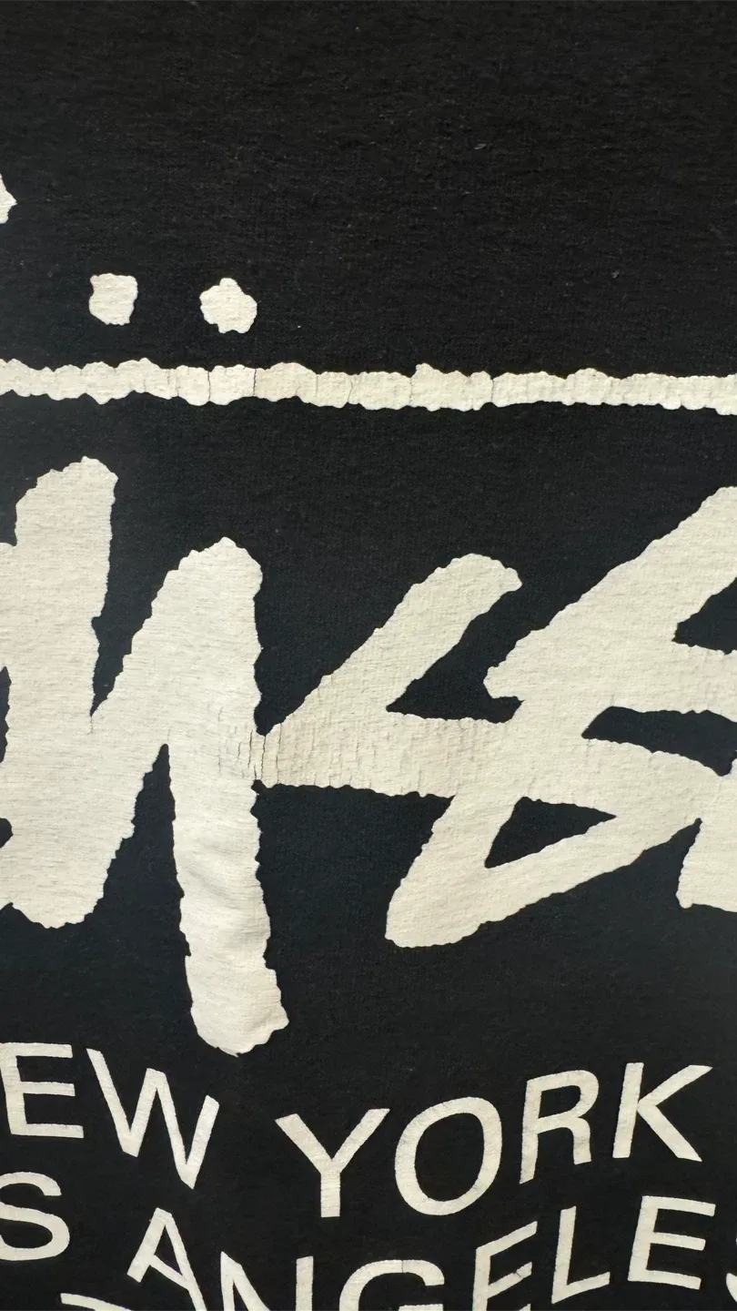 Stussy World Tour Black Long Sleeve T-Shirt image indicator(4)