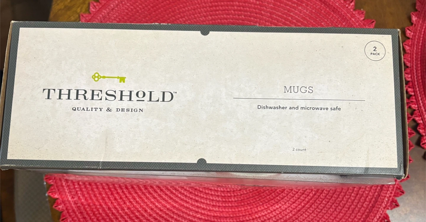 Threshold 2-Pack Mugs - New in Box - photo 2
