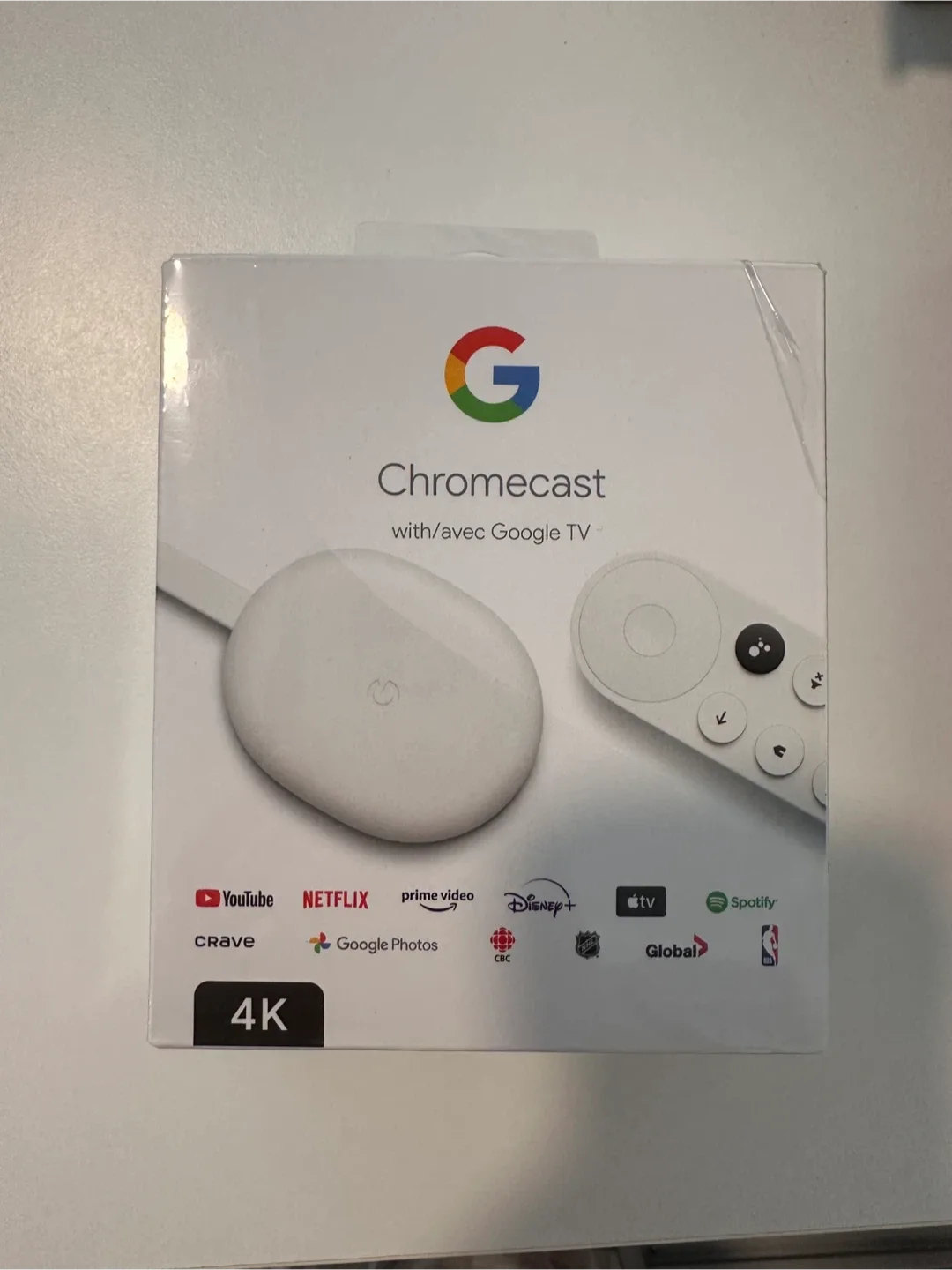 New Google Chromecast with Google TV - 4K