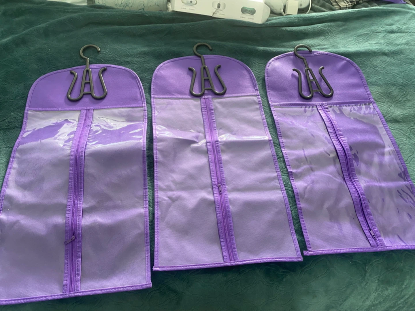 New Purple Wig Storage Bags (Set of 3)