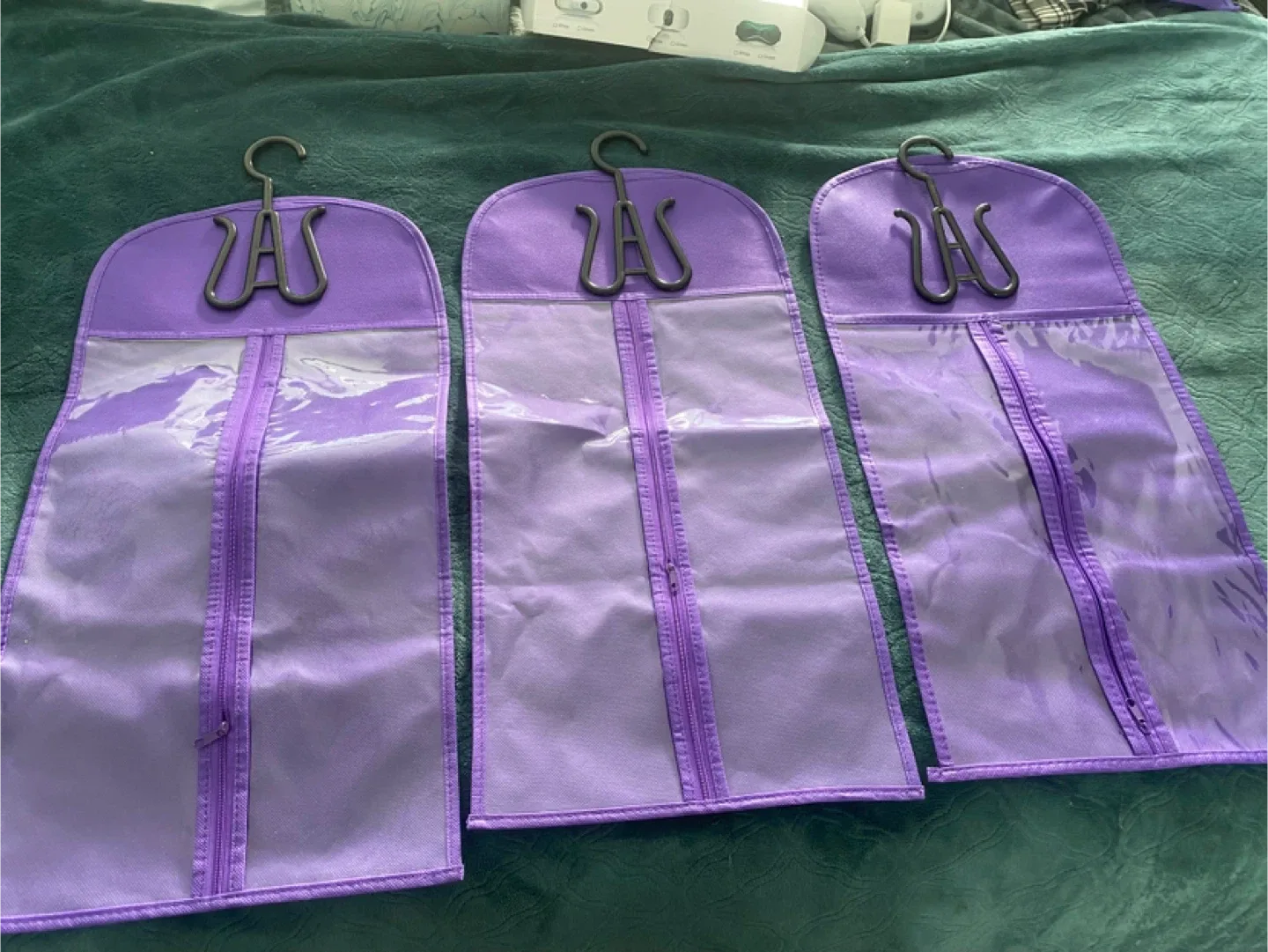 New Purple Wig Storage Bags (Set of 3)