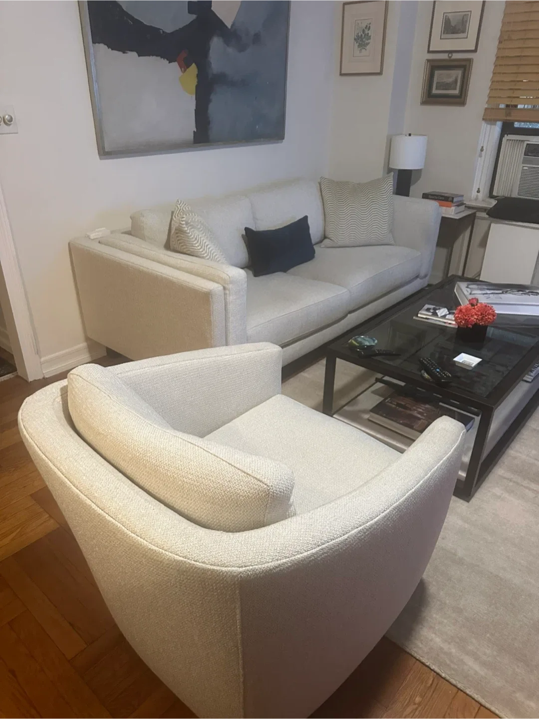 Beige Sofa and Armchair Set image indicator(3)