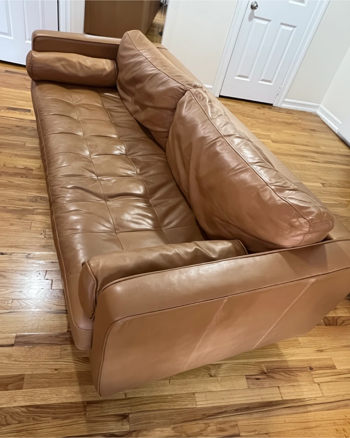 Article Sven Briar Tan Sofa - 88 inch - photo 2