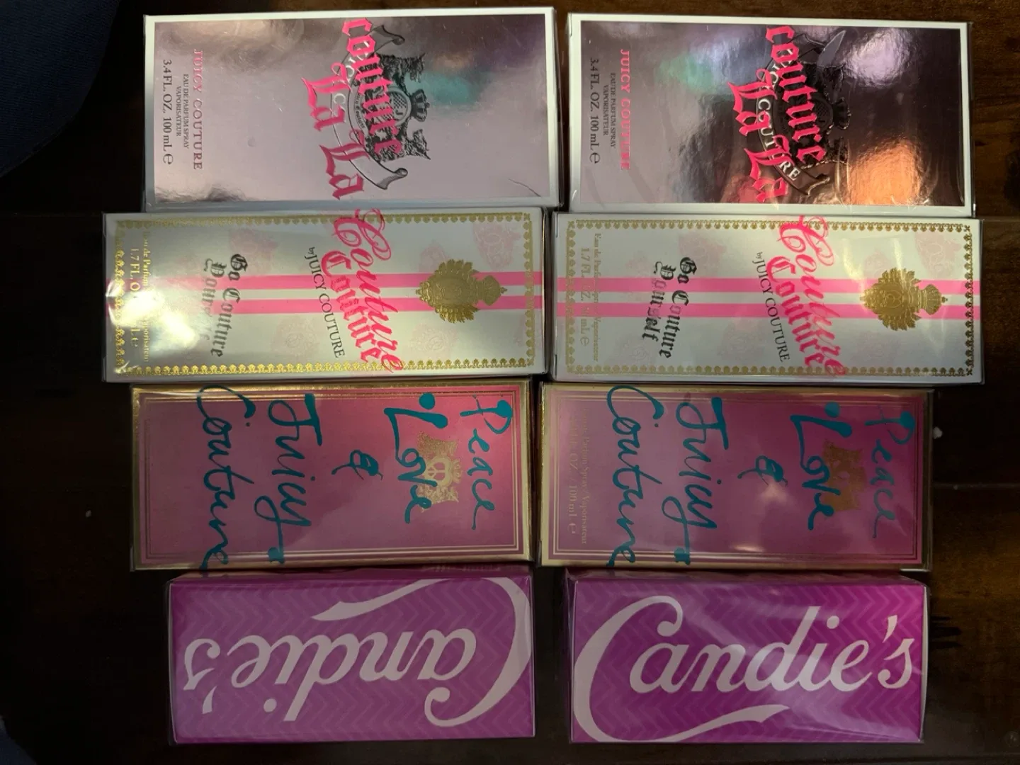 Juicy Couture & Candie's Perfume Lot