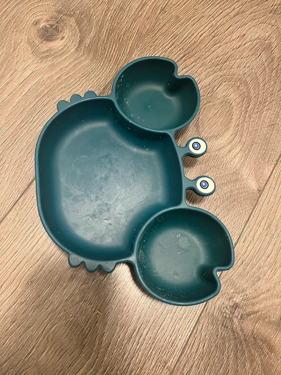 Silicone Baby Bowls and Crab Plate Set