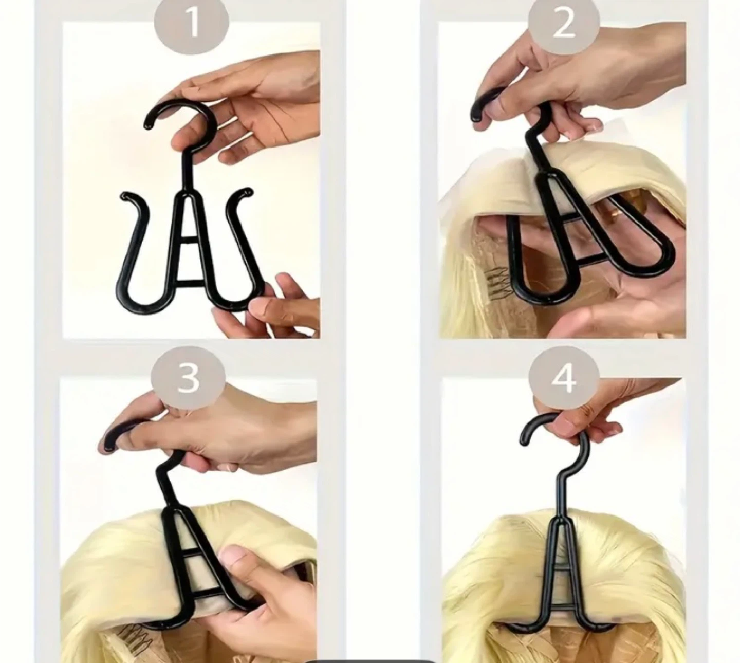 New Purple Wig Storage Bags (Set of 3) - photo 3