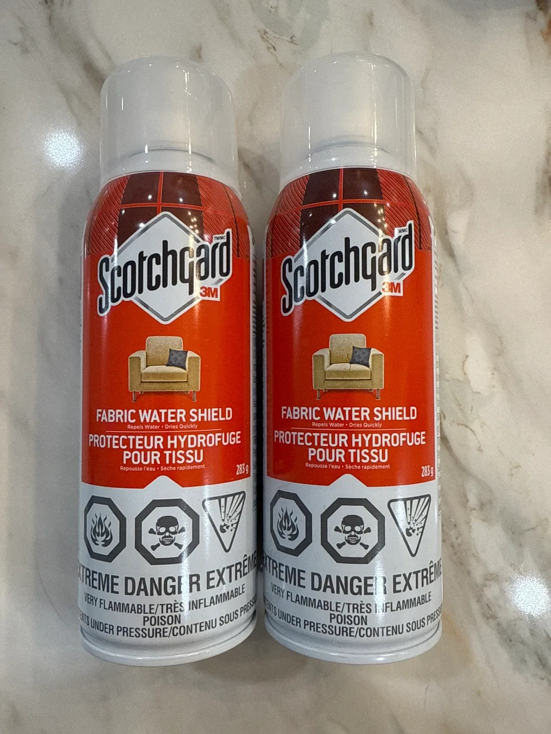 Scotchgard Fabric Water Shield - 2 Cans (brand new)