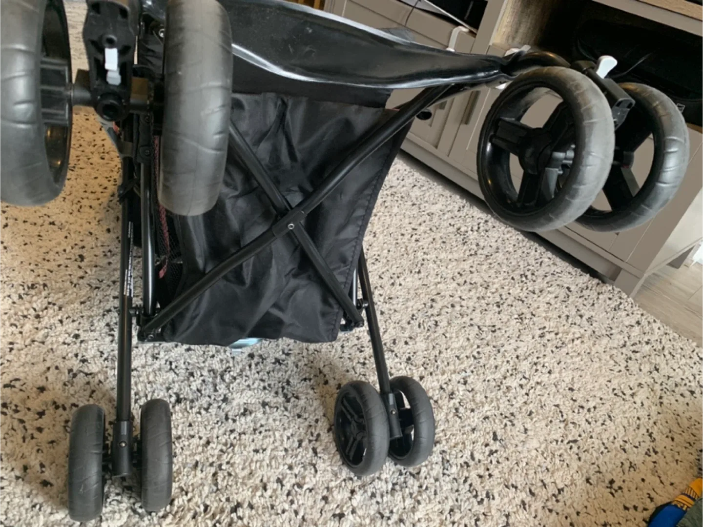 Summer 3D Mini Convenience Stroller - Black/Pink image indicator(6)