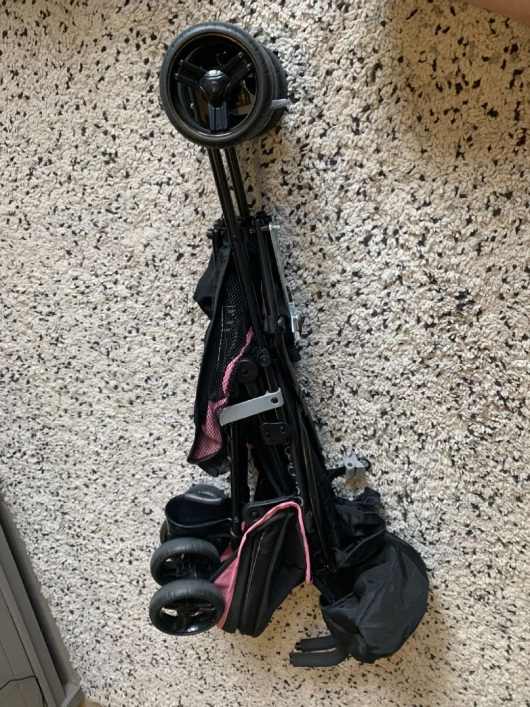 Summer 3D Mini Convenience Stroller - Black/Pink image indicator(7)