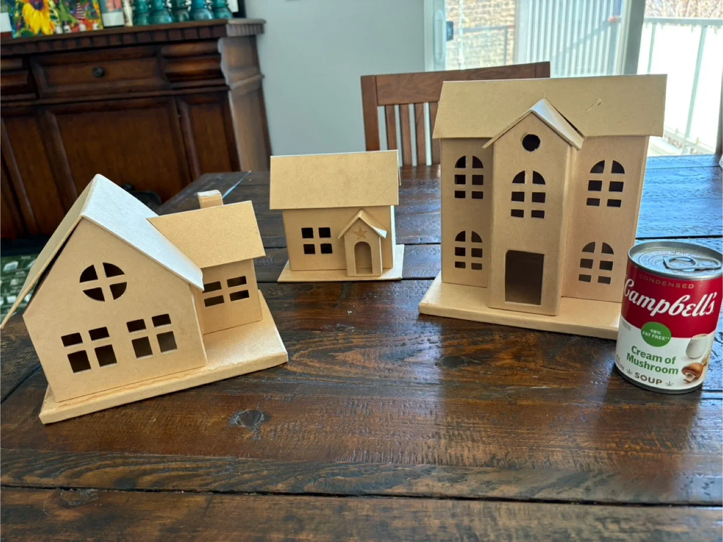 Set of 3 Unfinished Houses image indicator(2)