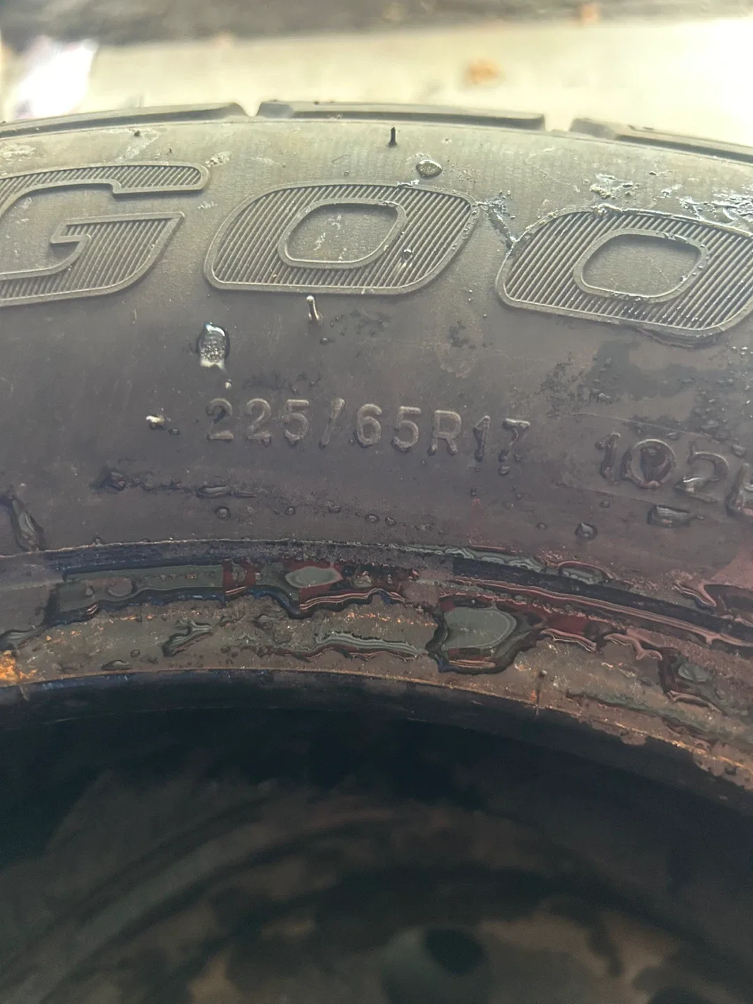 Used Winter Tires 225/65R17