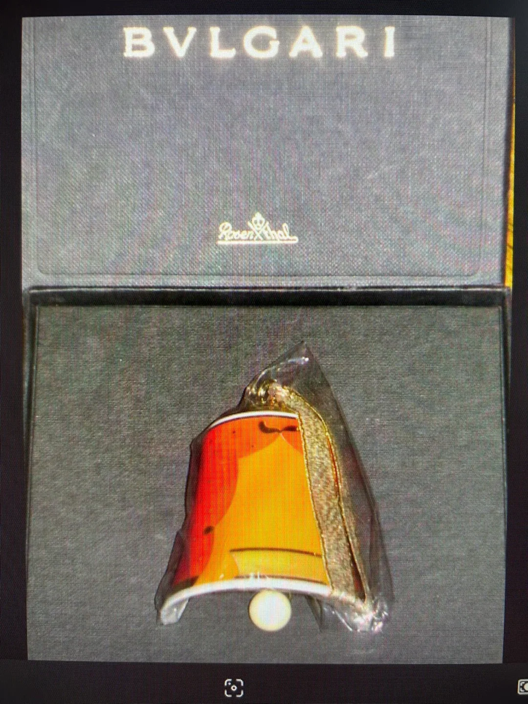 Rosenthal Bvlgari Christmas Ornament Bell image indicator(2)