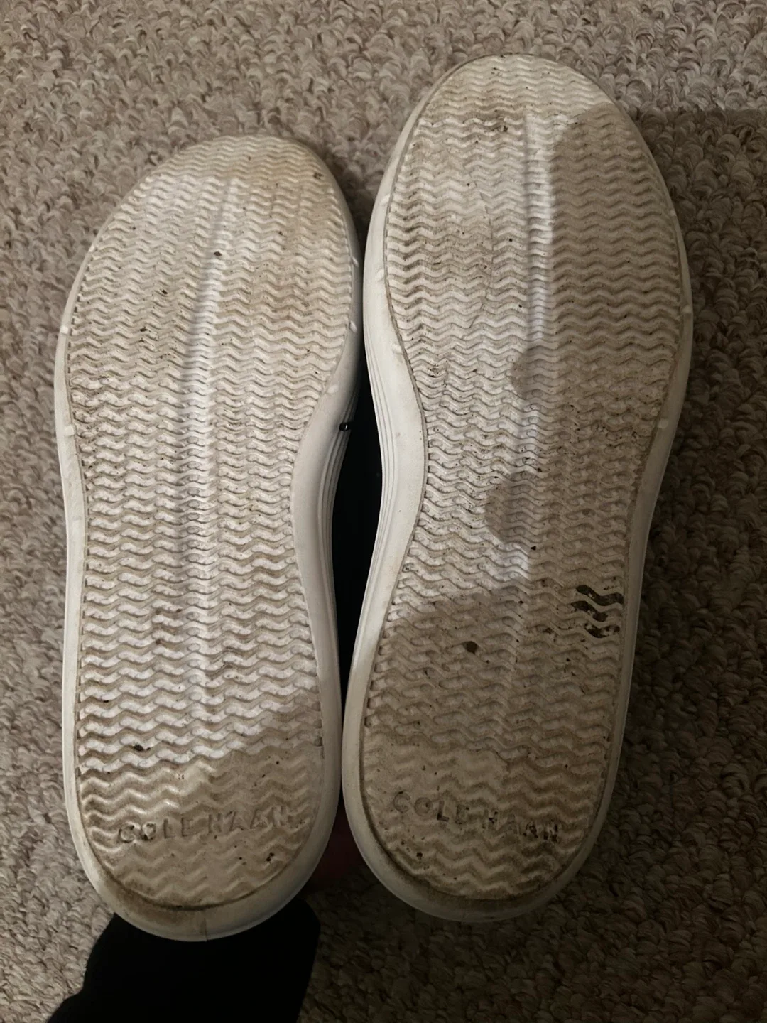 Cole Haan Casual Black Leather Shoes Mens Sz 12 image indicator(4)