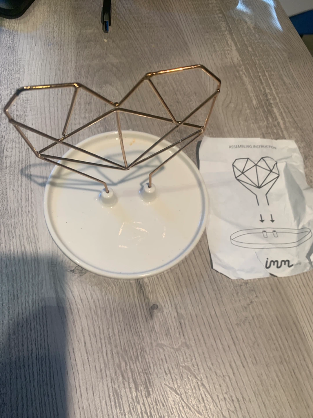 IMM Heart-Shaped Jewelry Holder