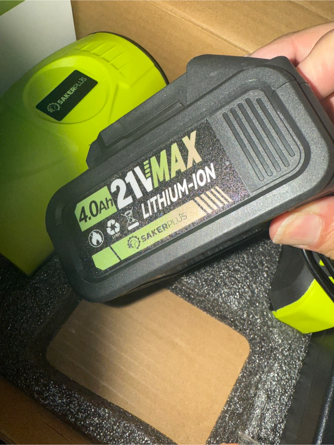 Cordless leaf blower brand new - photo 5
