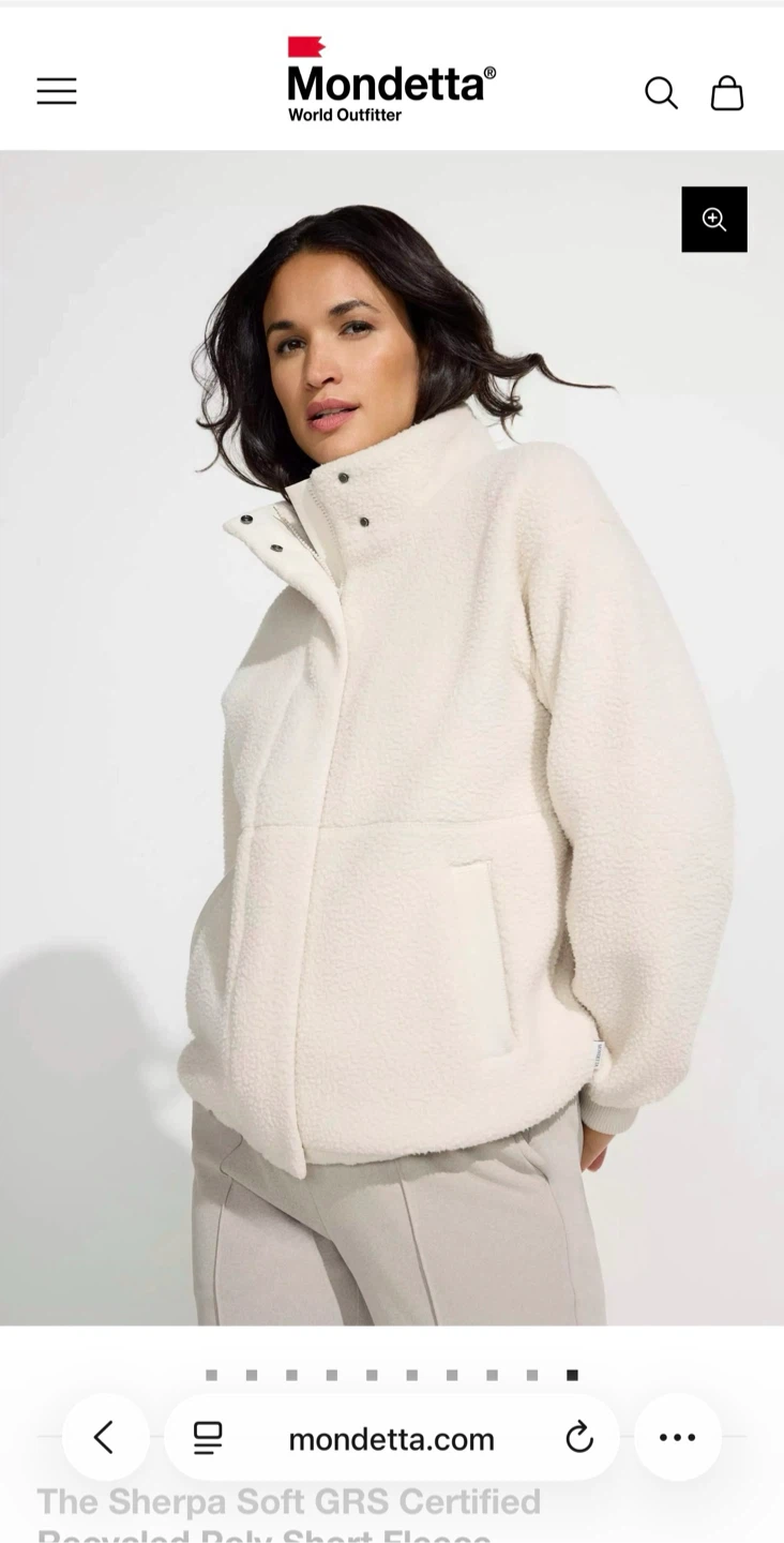 Mondetta Sherpa Fleece Jacket - Size S - photo 4