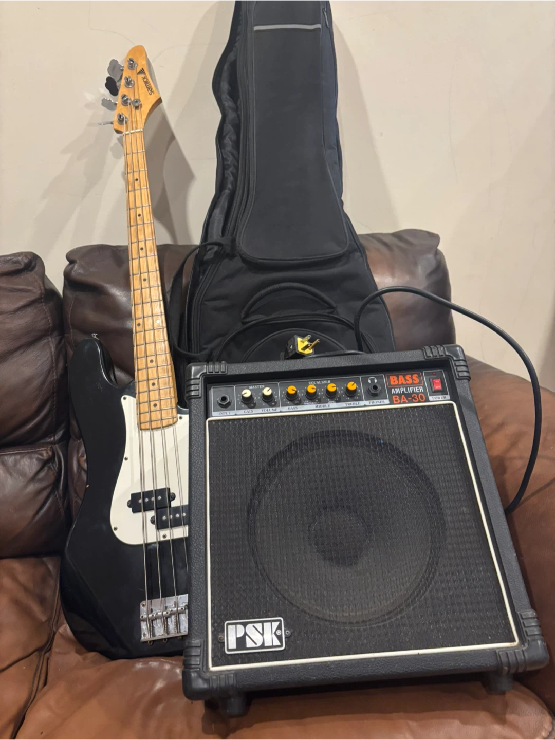 Samick  Bass Guitar & PSK Bass Amplifier BA-30 - photo 2