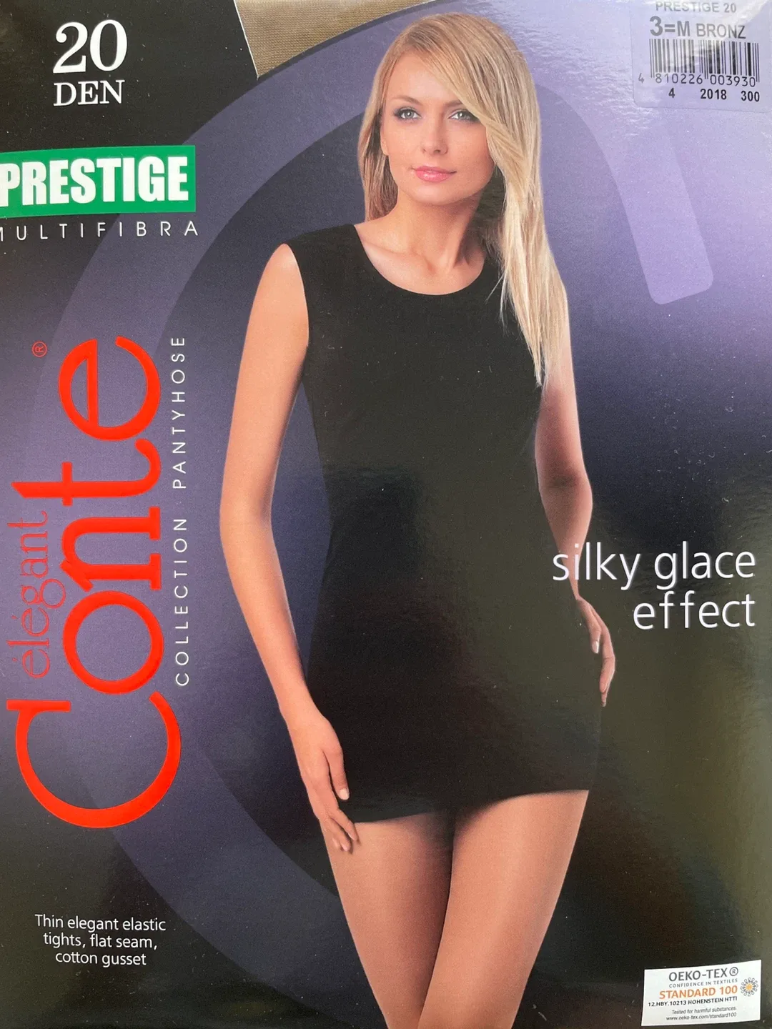 Conte Elegant Collection Pantyhose, Size M, 20 Den