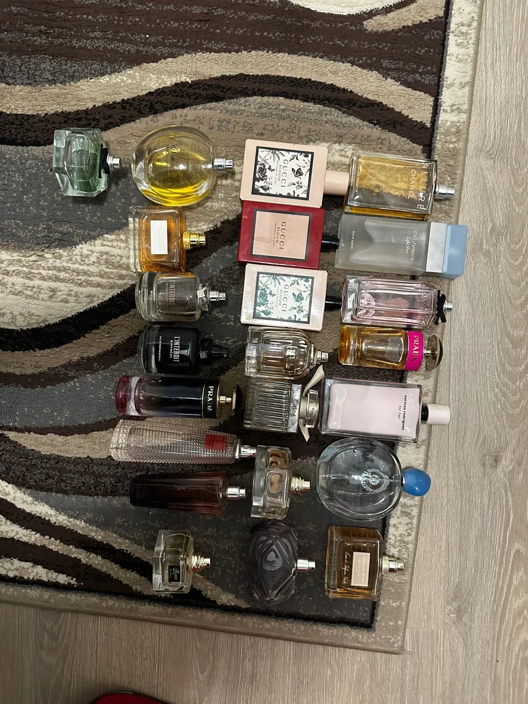 Mixed Perfume Lot: Chanel, Gucci, Givenchy & More!