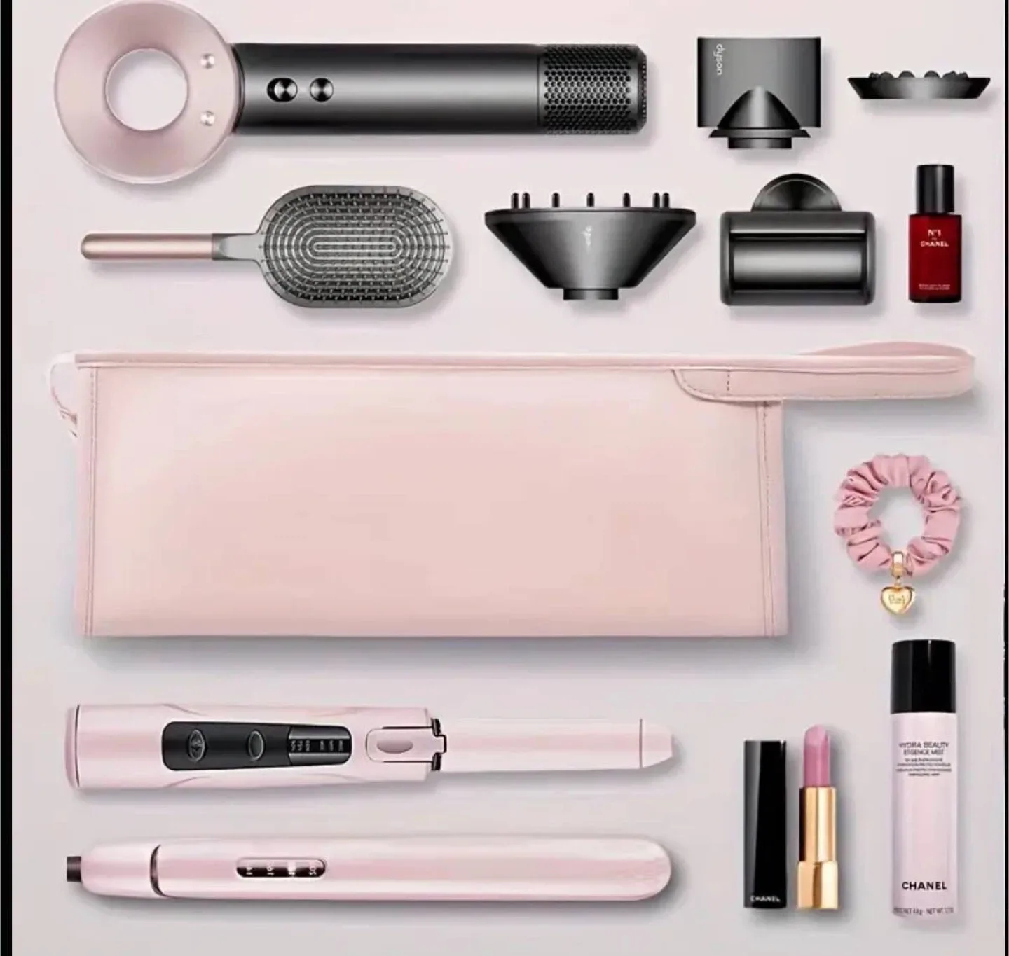Pink Travel Hair Styling Tool Bag image indicator(5)