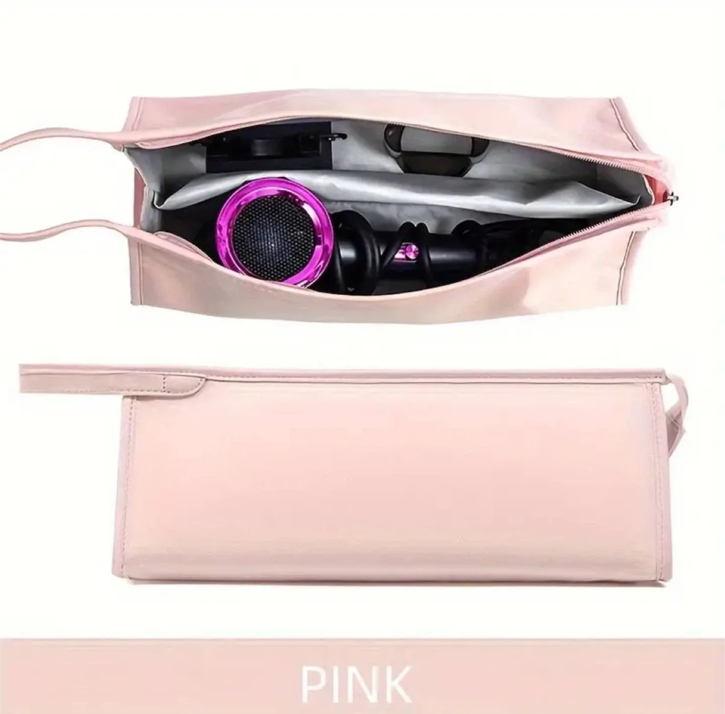 Pink Travel Hair Styling Tool Bag image indicator(7)
