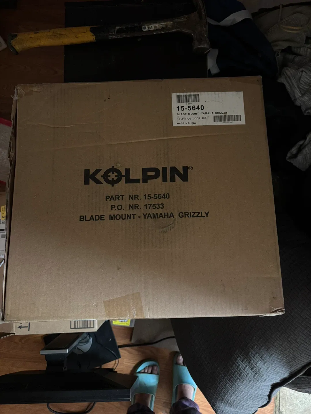 Kolpin Blade Mount for Yamaha Grizzly