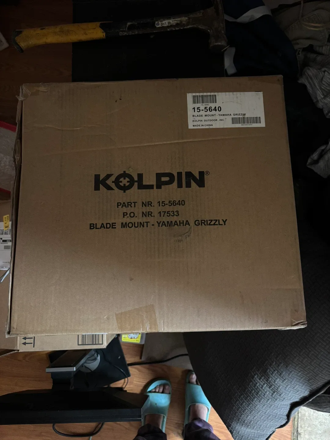 Kolpin Blade Mount for Yamaha Grizzly image indicator(2)