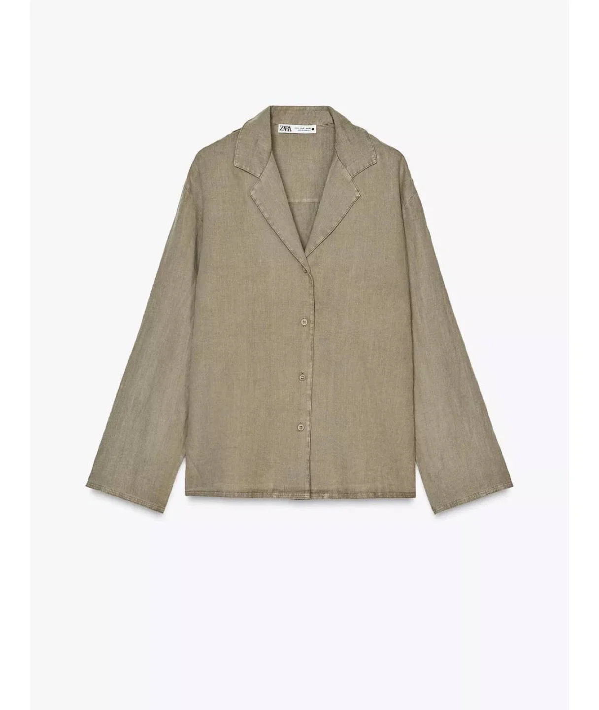 ZARA Linen Shirt - Size XL