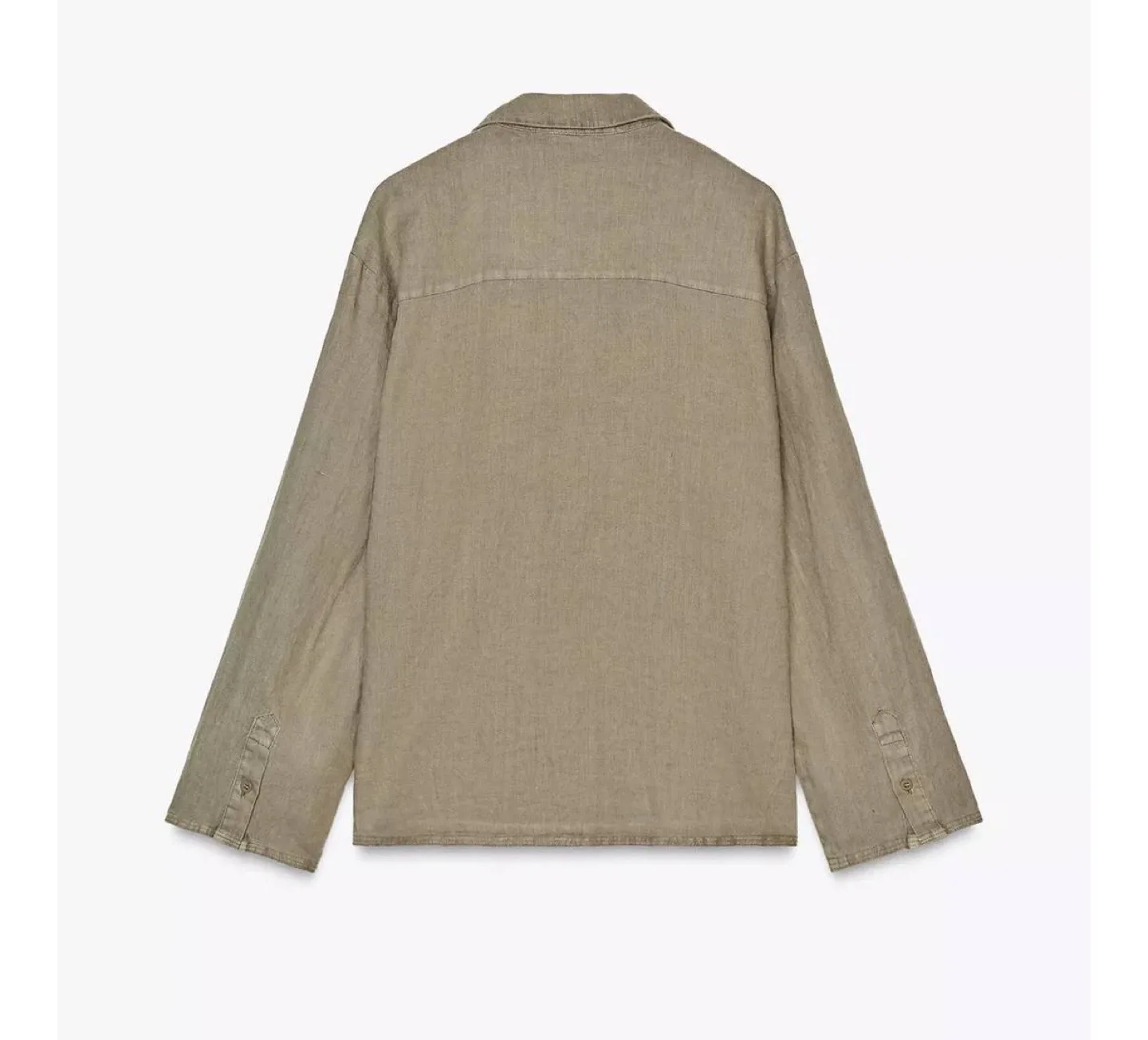 ZARA Linen Shirt - Size XL image indicator(4)