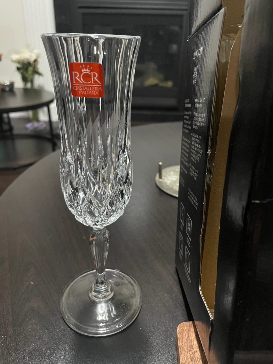 RCR Cristalleria Italiana Opera Champagne Flutes - Set of 4 - photo 3
