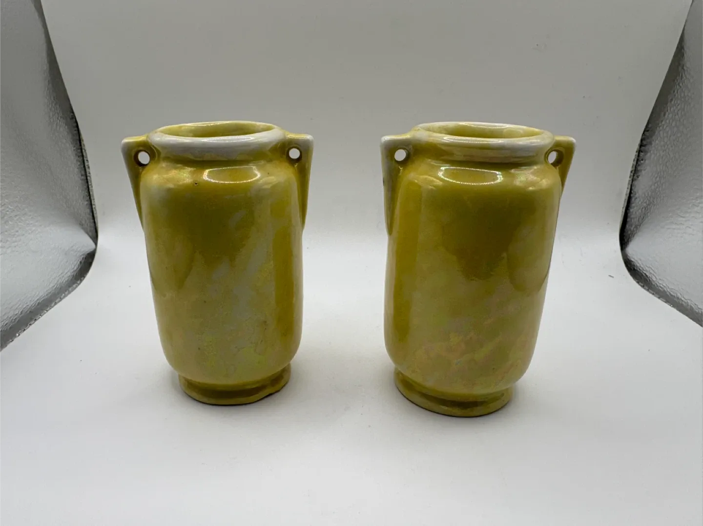Pair of Vintage Shofu Made in Japan Vases