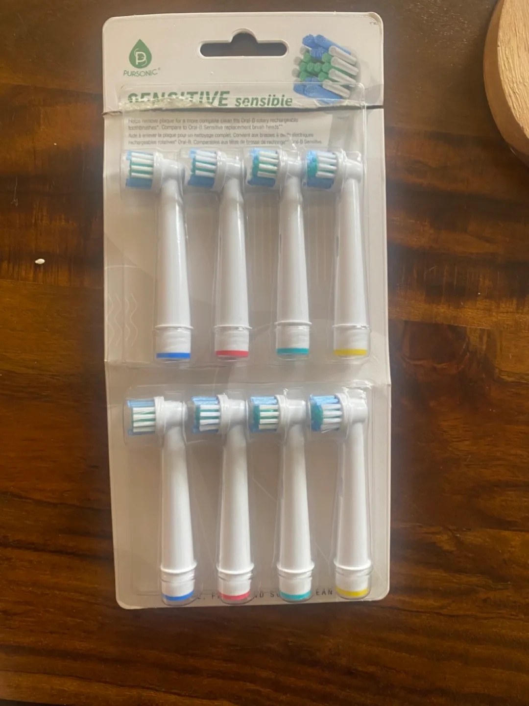 Pursonic Sensitive Replacement Brush Heads