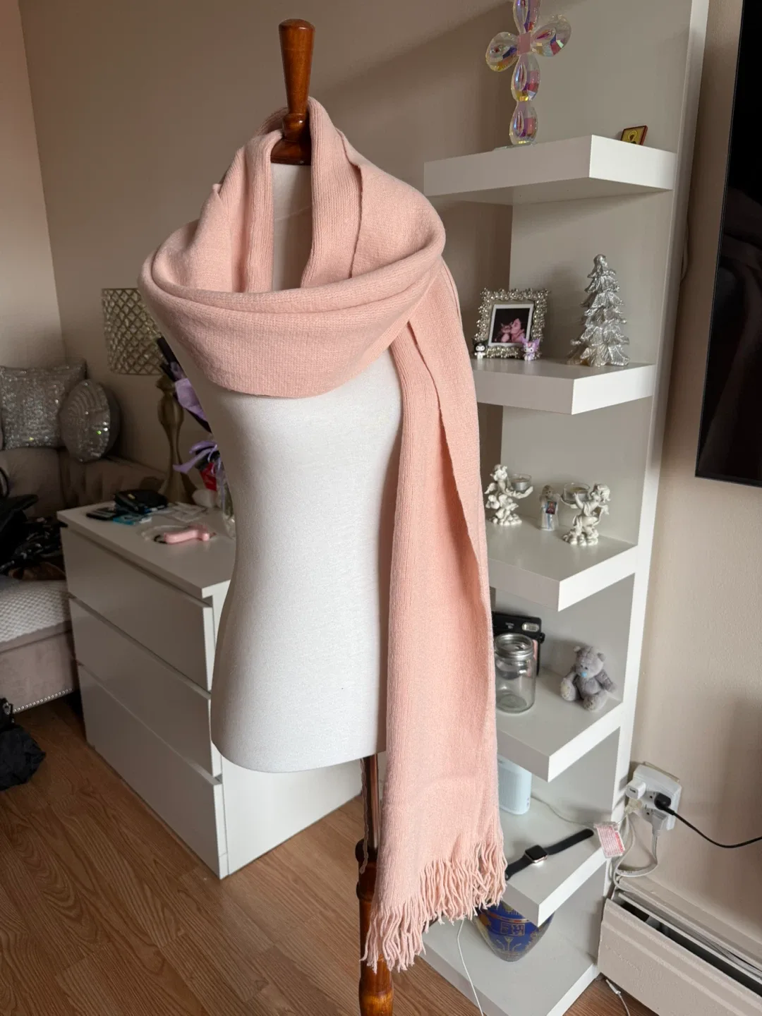 Pink Scarf