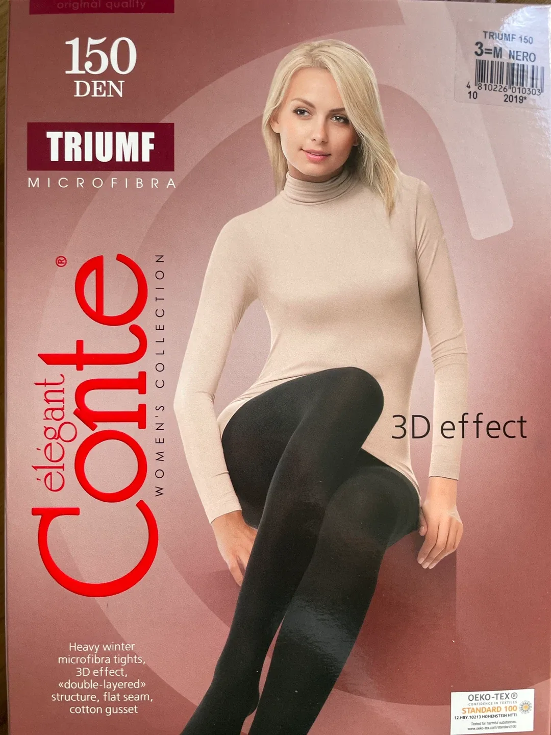 Conte Elegant Triumf 150 DEN Tights - Size M, Black