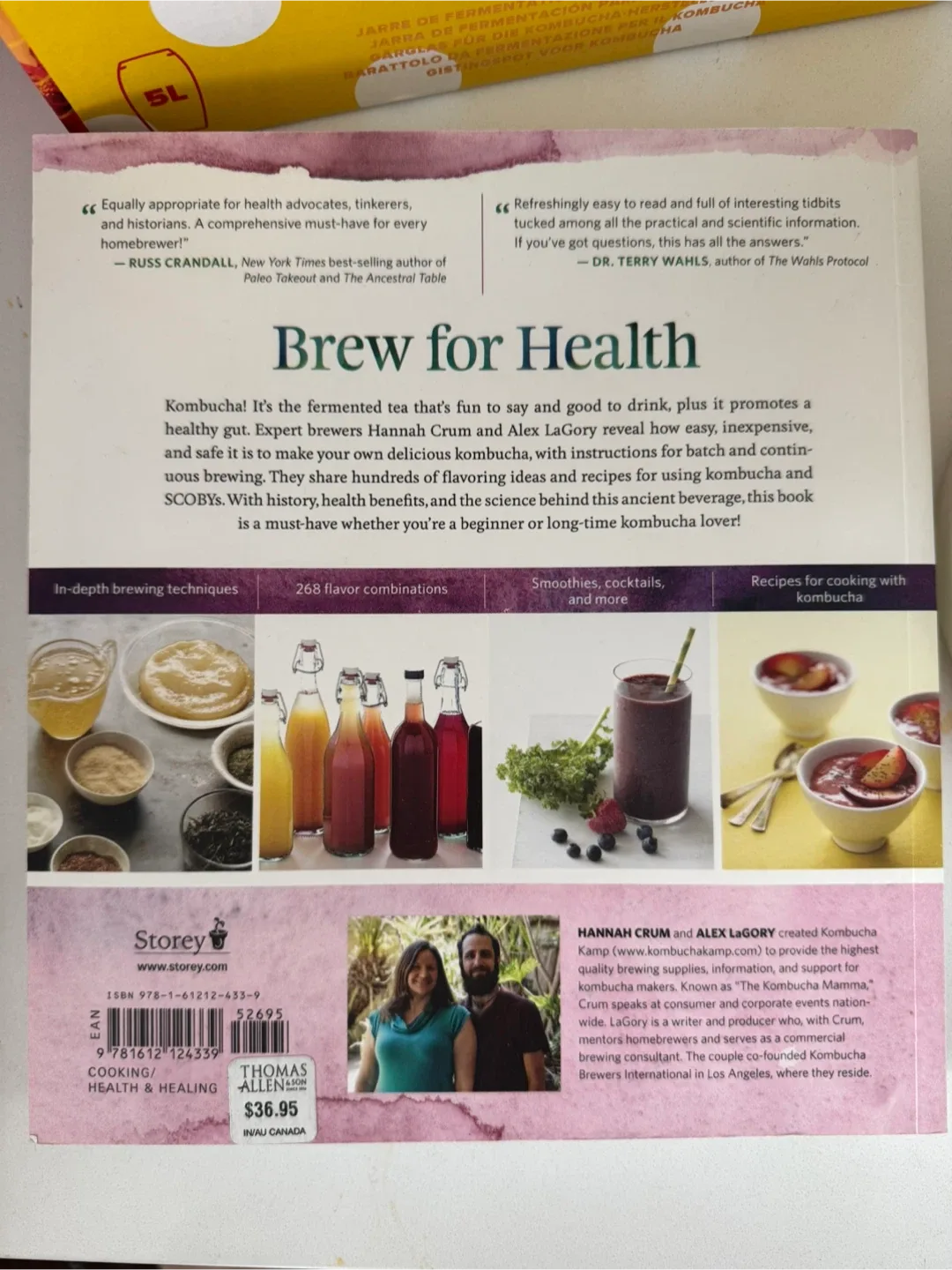 Kombucha Brewing Jar + Book image indicator(3)