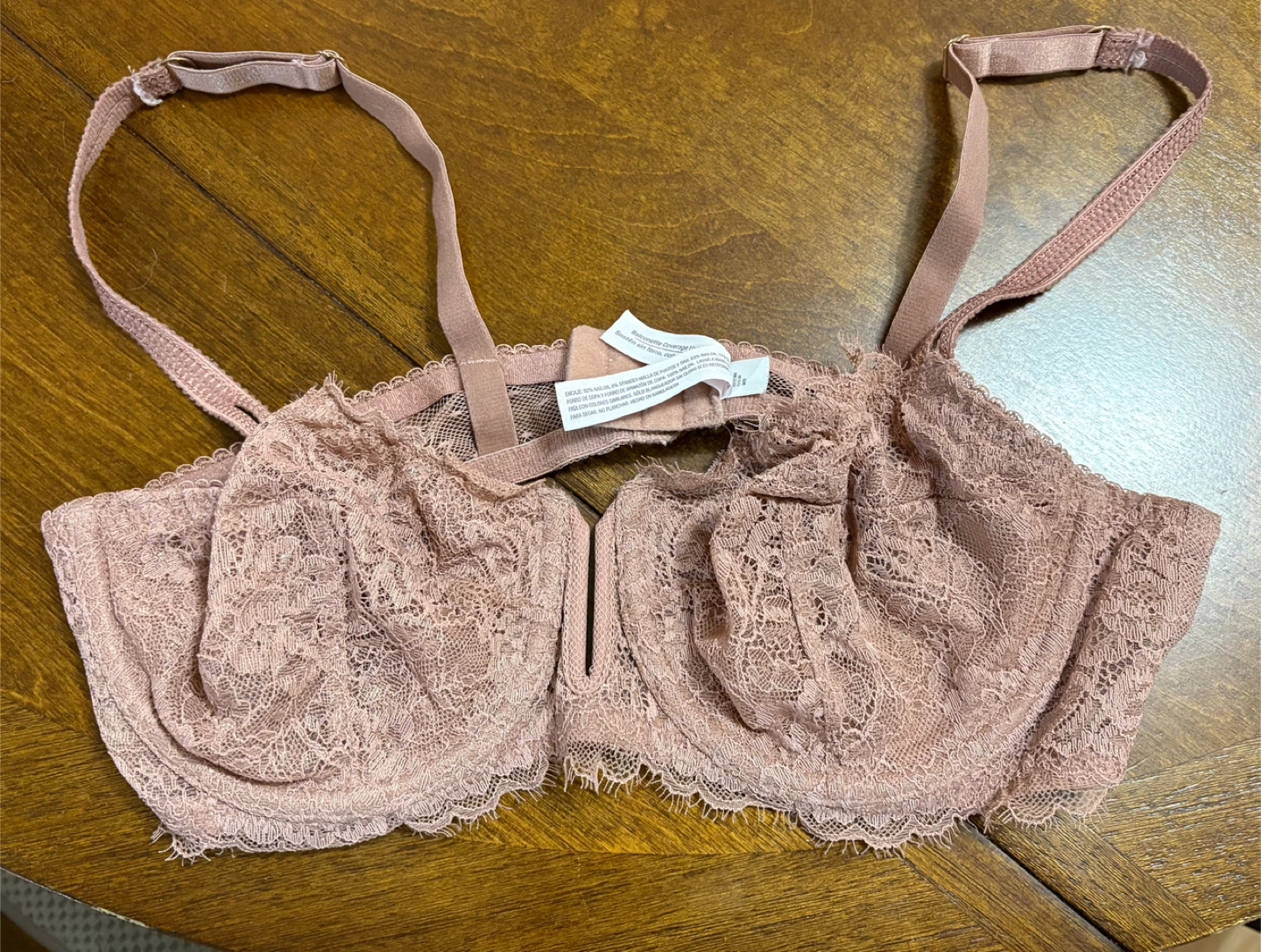 Auden Balconette Coverage Unlined Bra - Size 38B - photo 2
