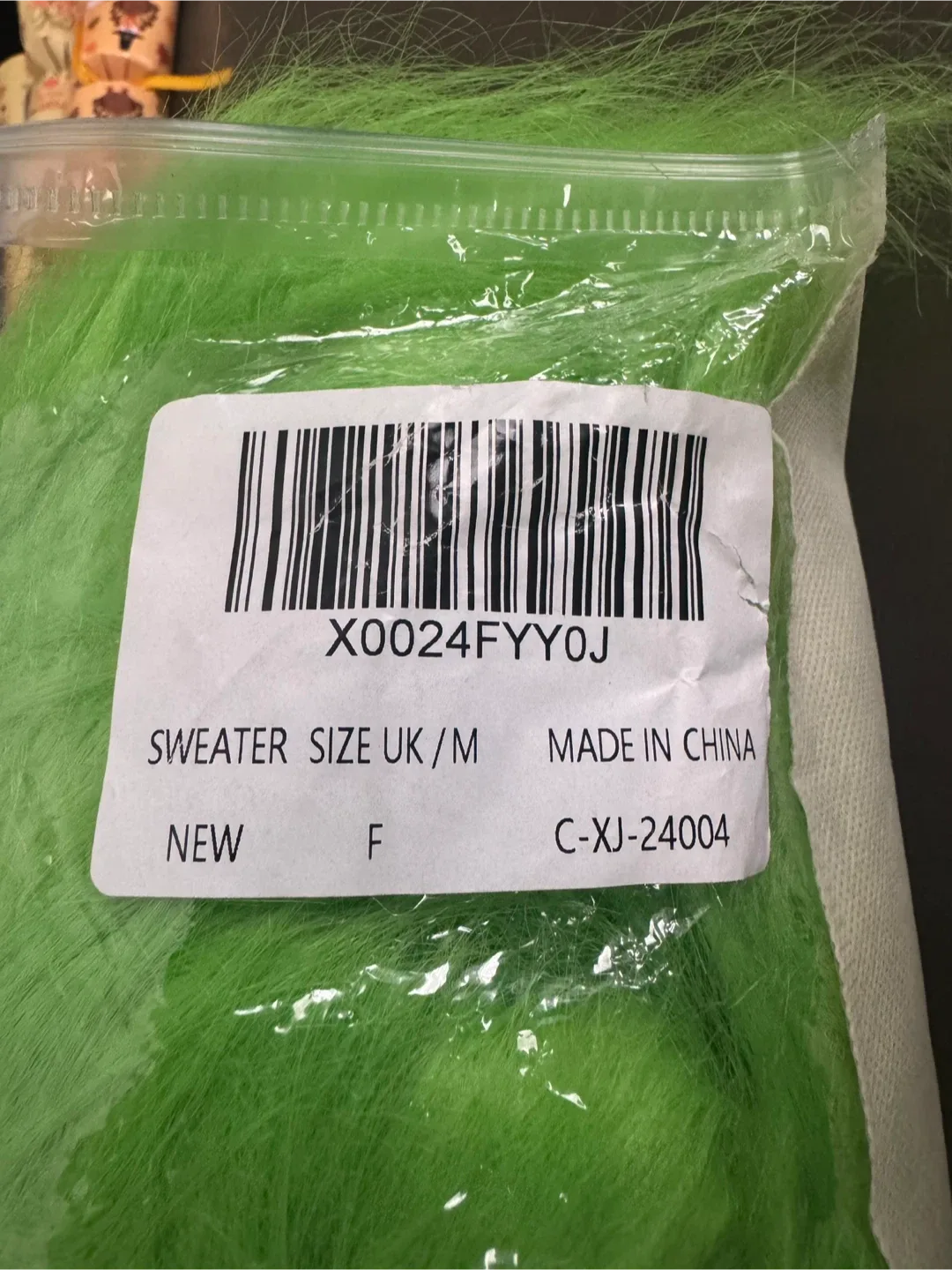 Grinch Costume - UK M/US S/M image indicator(5)