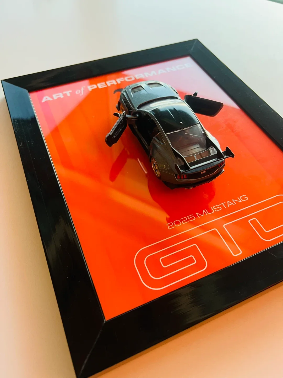 Ford 2025 Mustang GT Diecast Model Car Frame image indicator(3)