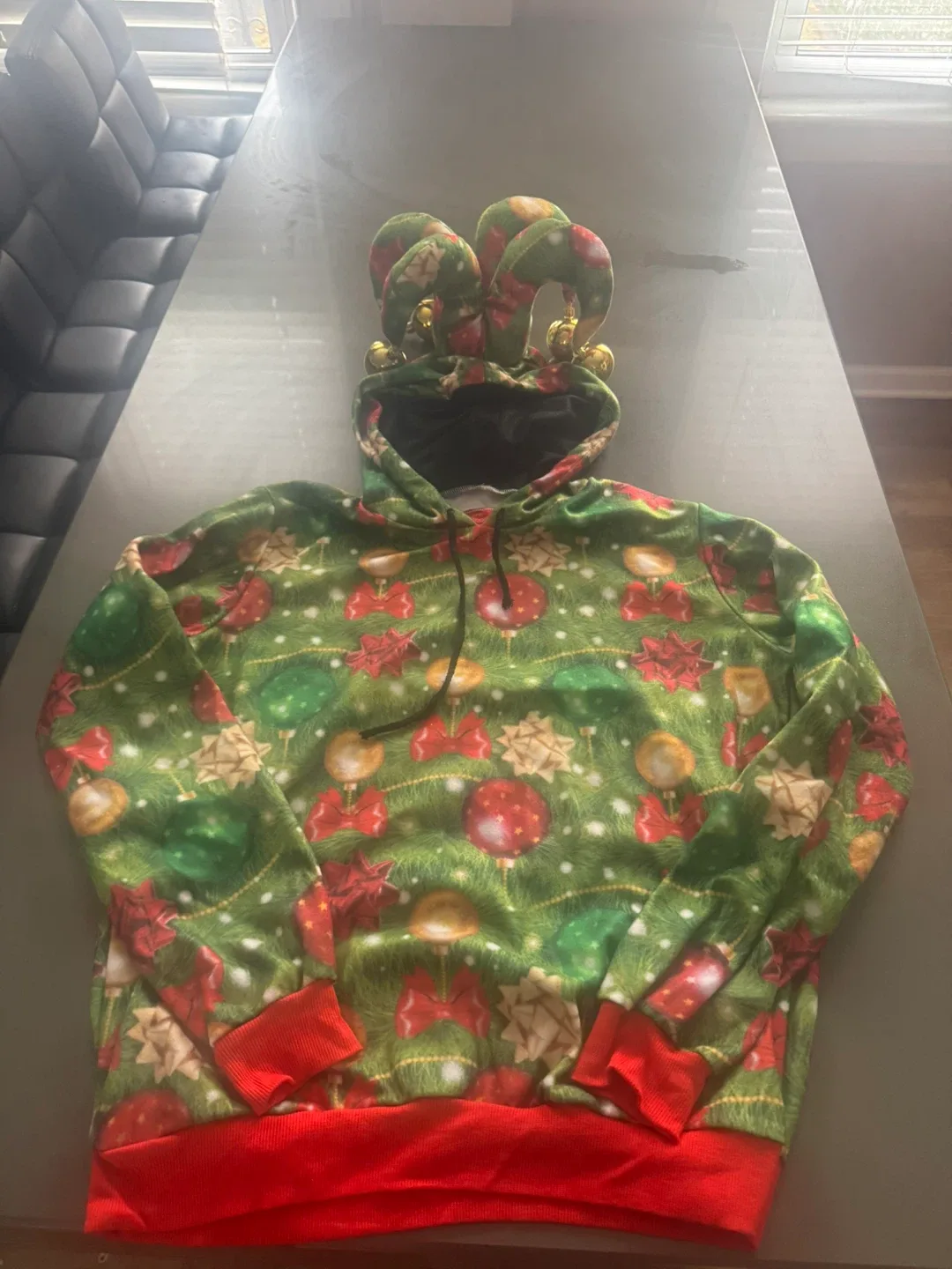 UGLY Christmas Hoodie - Size S
